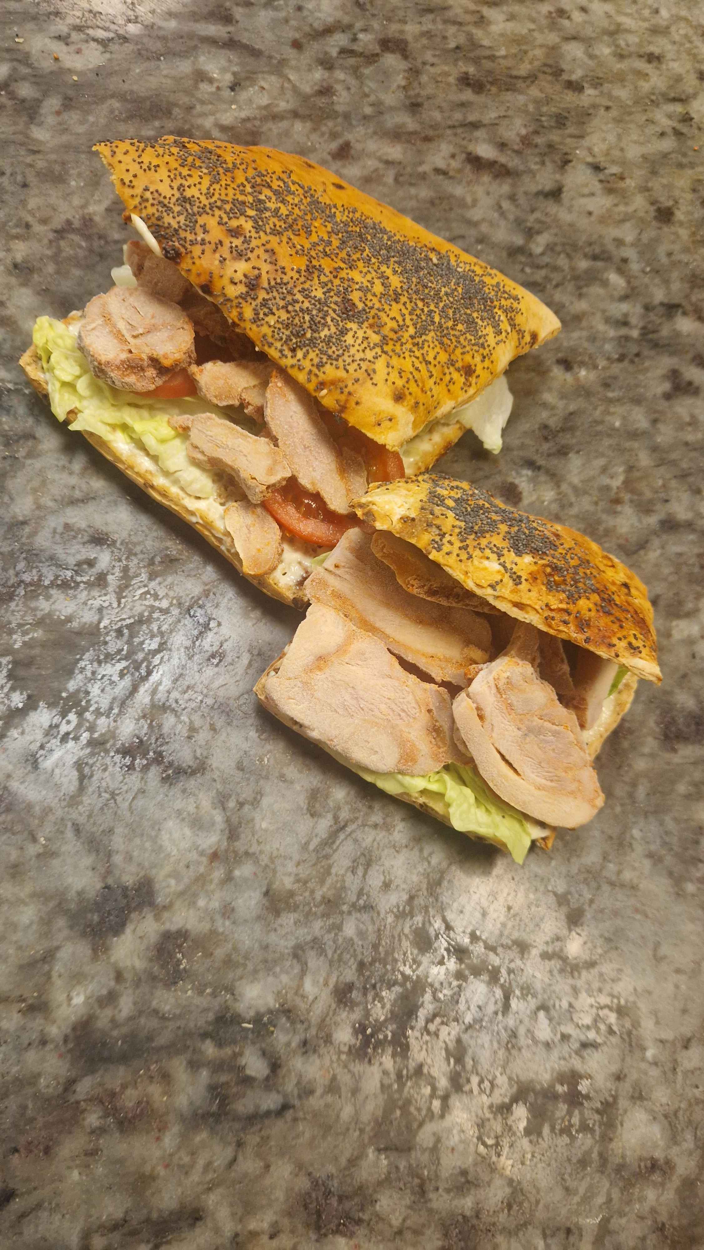 Sandwich Milani (Poulet Tex-Mex)